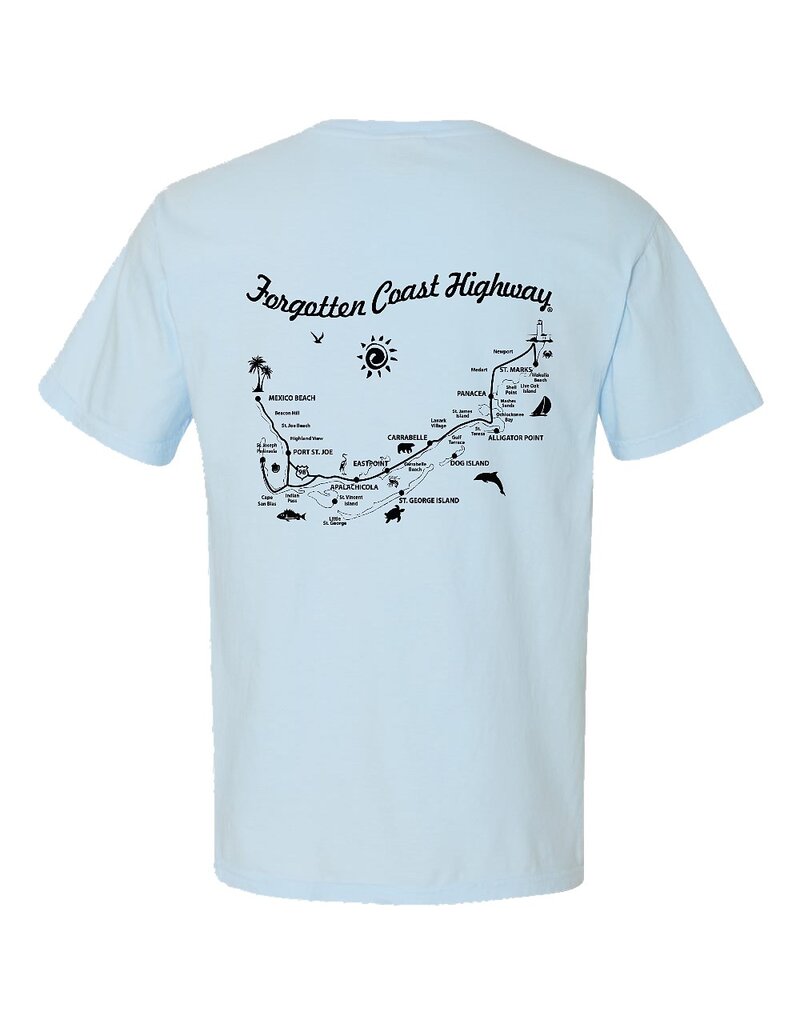 Forgotten Coast Highway Forgotten Coast Highway Pocket T-Shirt