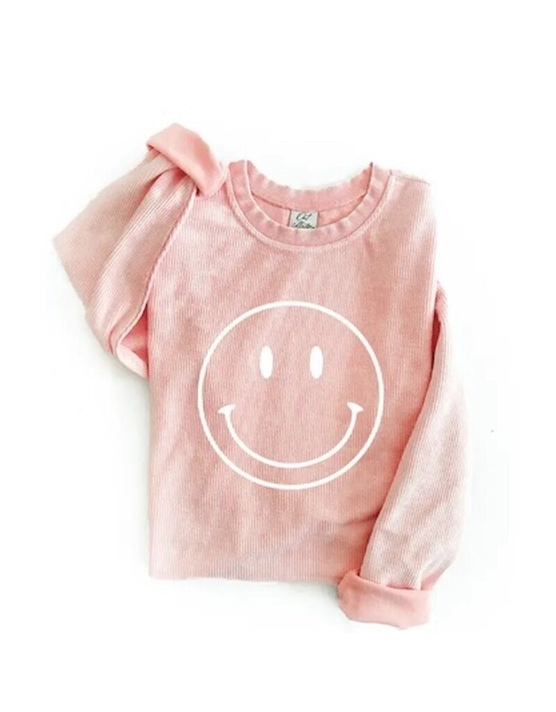 Oat Collective Smiley Vintage Pullover