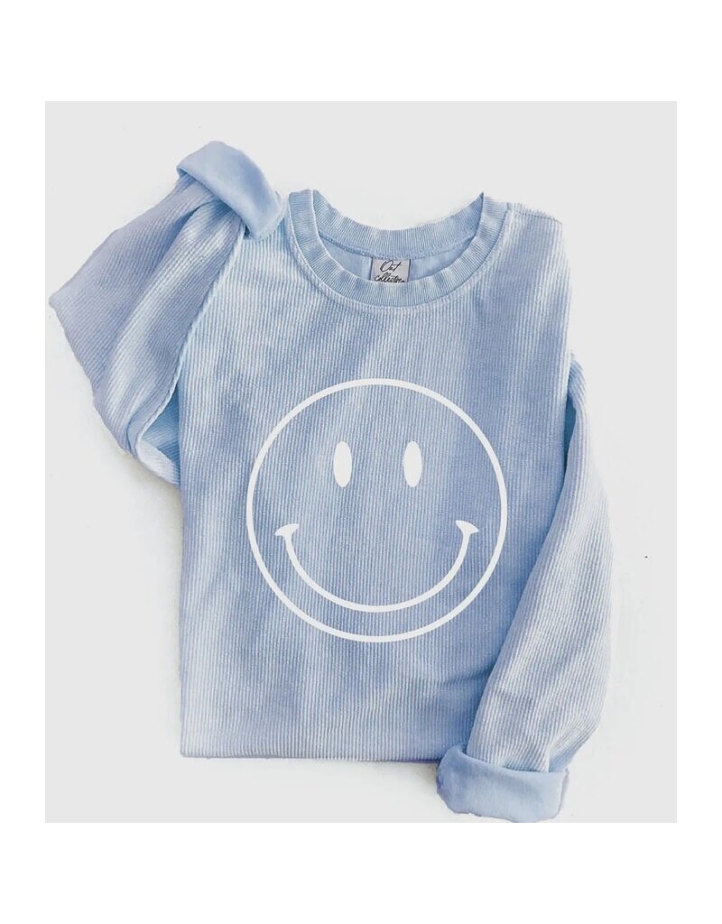 Oat Collective Smiley Vintage Pullover