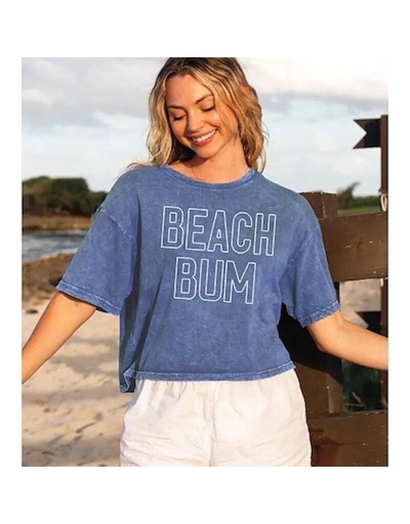 Oat Collective Beach Bum Crop Tee