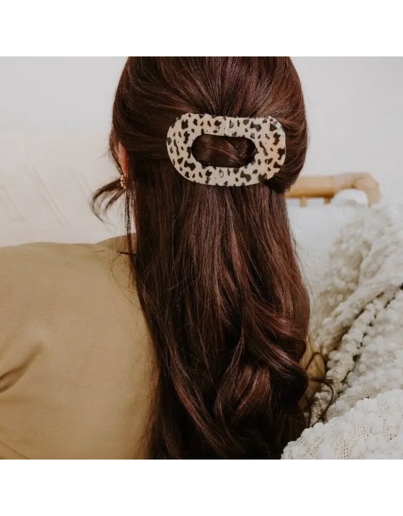 Teleties Large Flat Round Clip