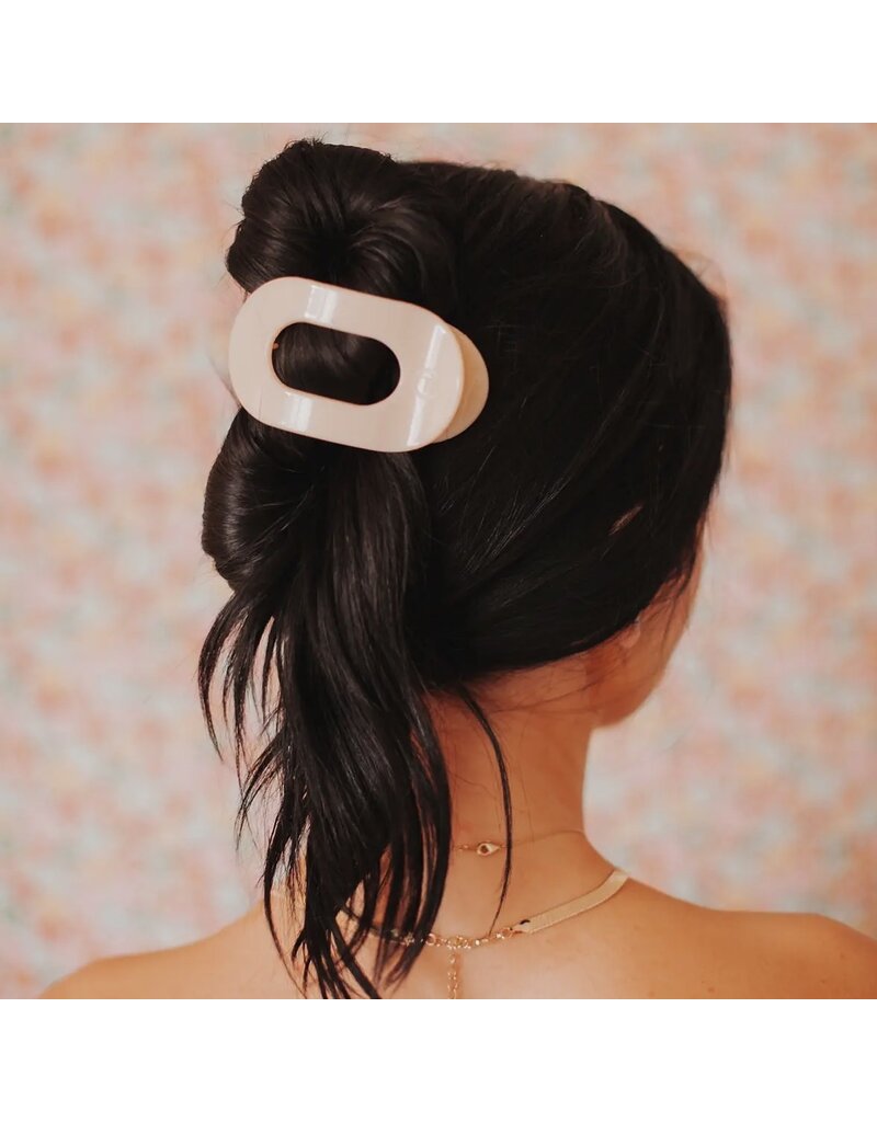 Teleties Medium Flat Round Clip