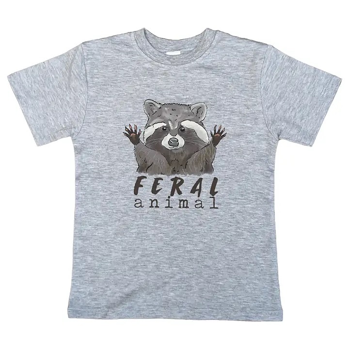 Barefoot Baby Feral Animal Tee
