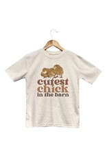 Barefoot Baby Cutest Chick in the Barn Tee Barefoot Baby Cutest Chick in the Barn Tee