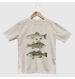 Barefoot Baby Three Fish Tee