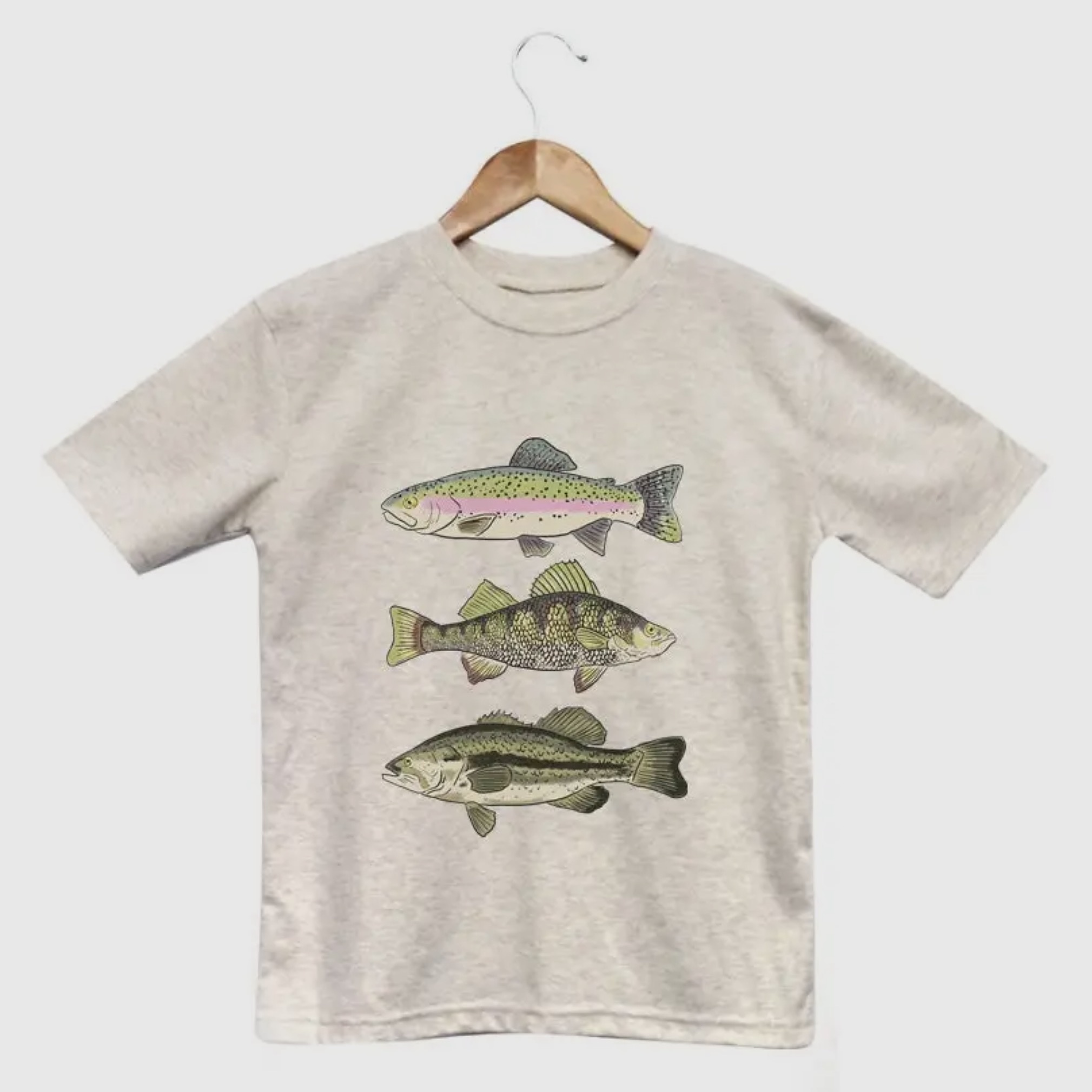 Barefoot Baby Three Fish Tee