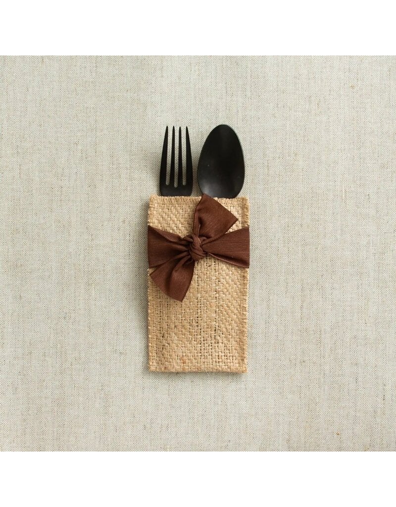Cutlery Couture Ribbon Silverware Pouch