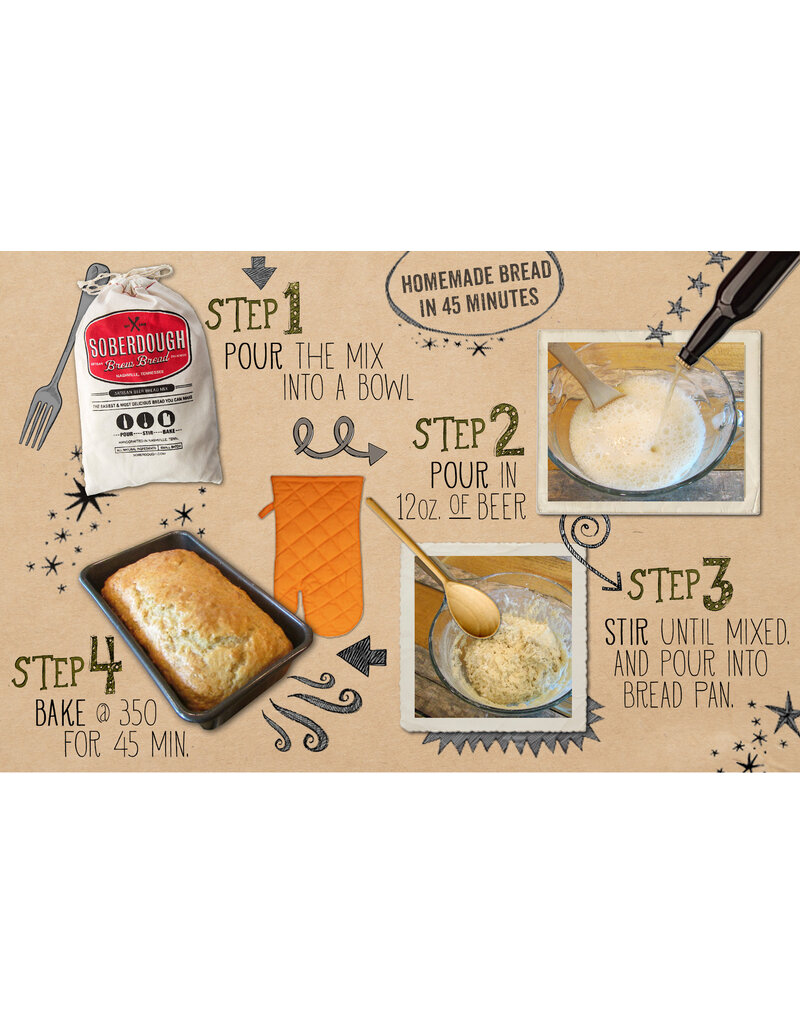Soberdough Brew Bread Mix