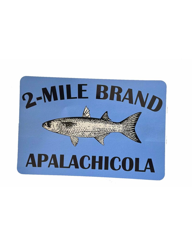 2 Mile Mullet Sticker
