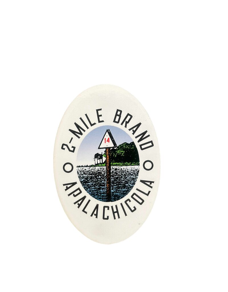 2 Mile Channel Marker Sticker