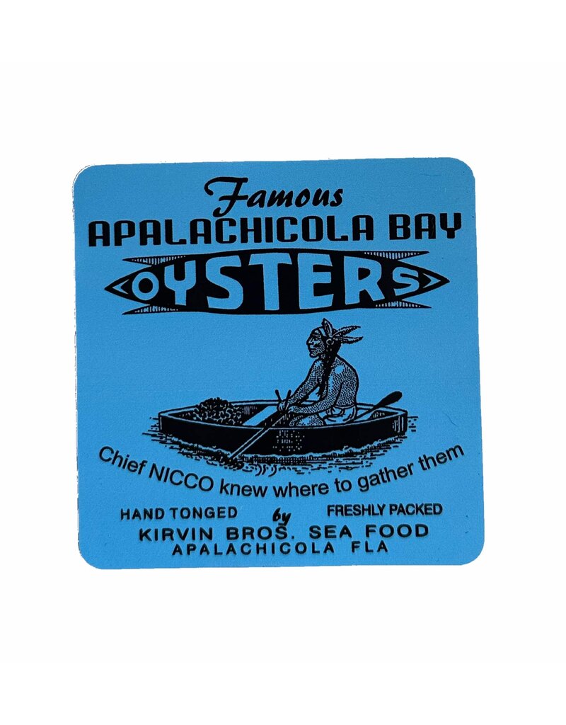 Oyster Label Sticker