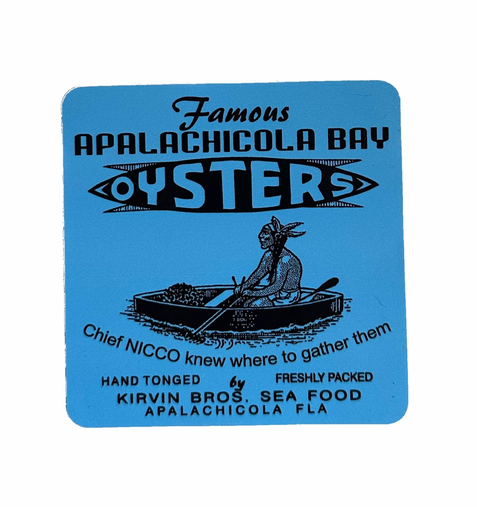 Oyster Label Sticker