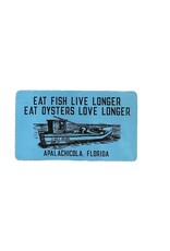 Fish Live, Oysters Love Magnet