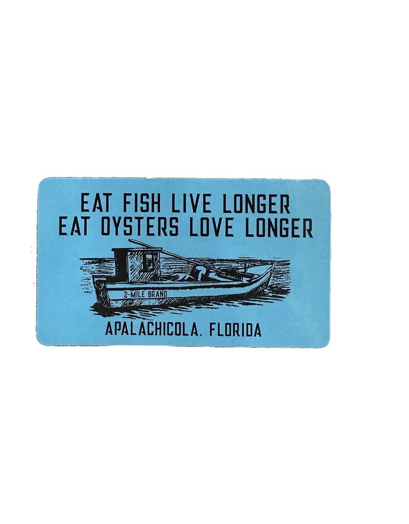 Fish Live, Oysters Love Magnet