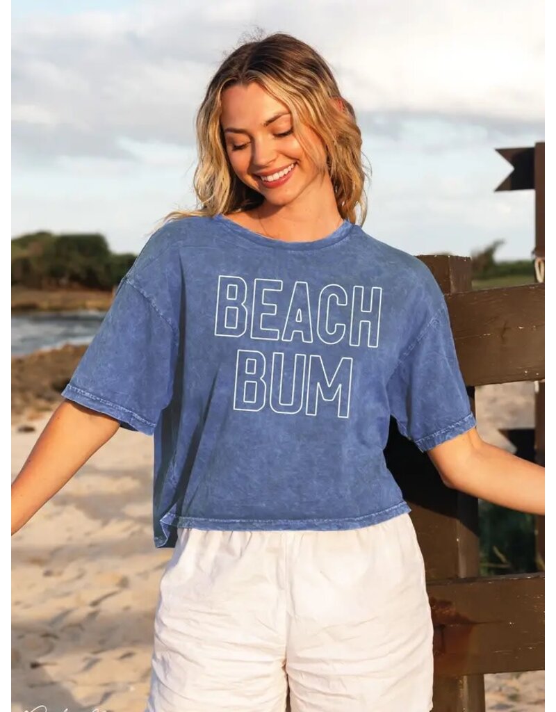 Oat Collective Beach Bum Crop Tee