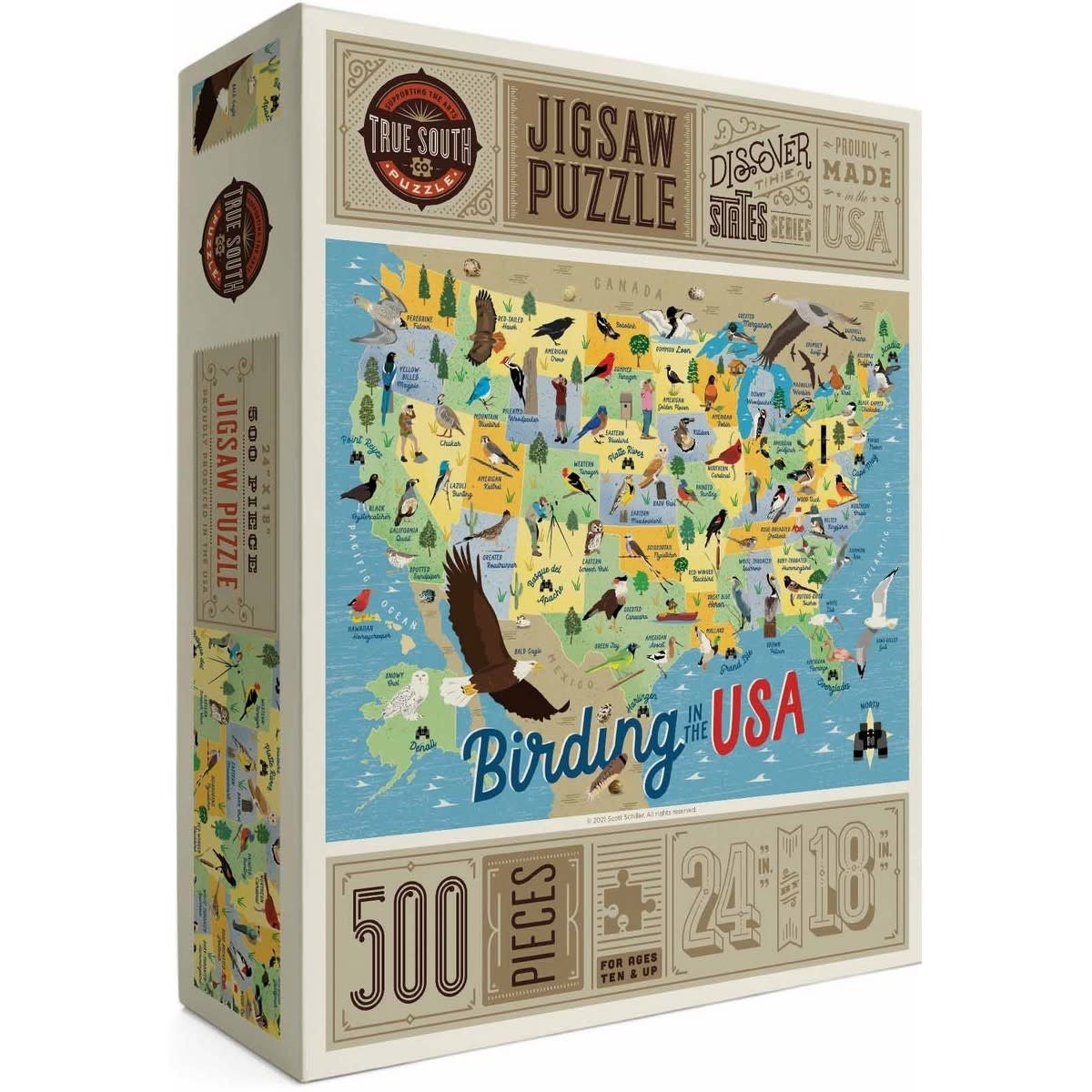 True South Puzzle Birding in the USA Puzzle