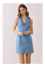 Pretty Follies Denim Darling Dress