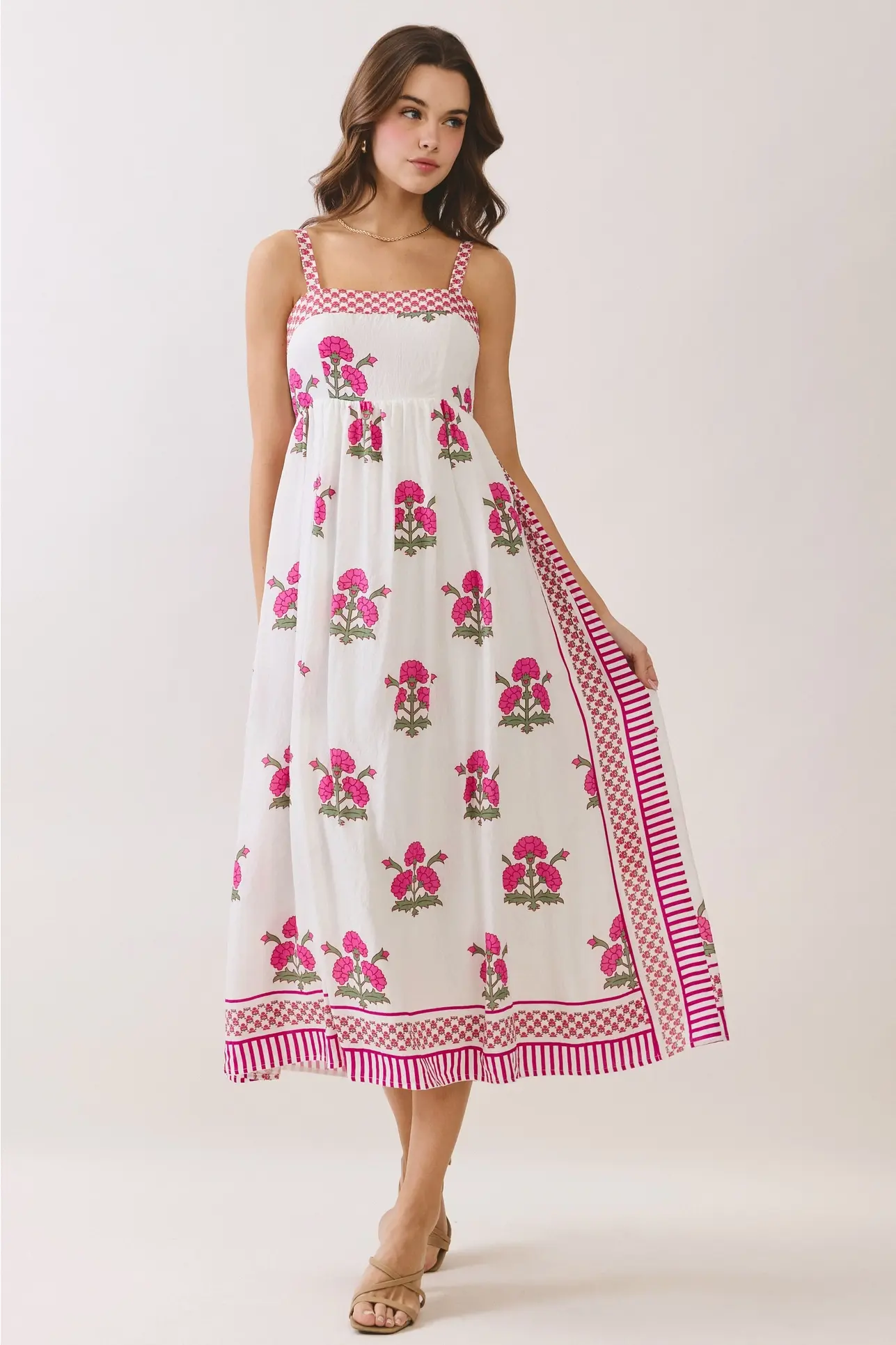 Pretty Follies Front Porch Floral Dress