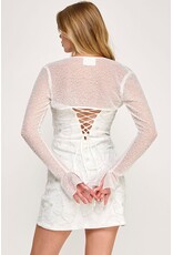 The Vintage Shop Dewdrop Bolero