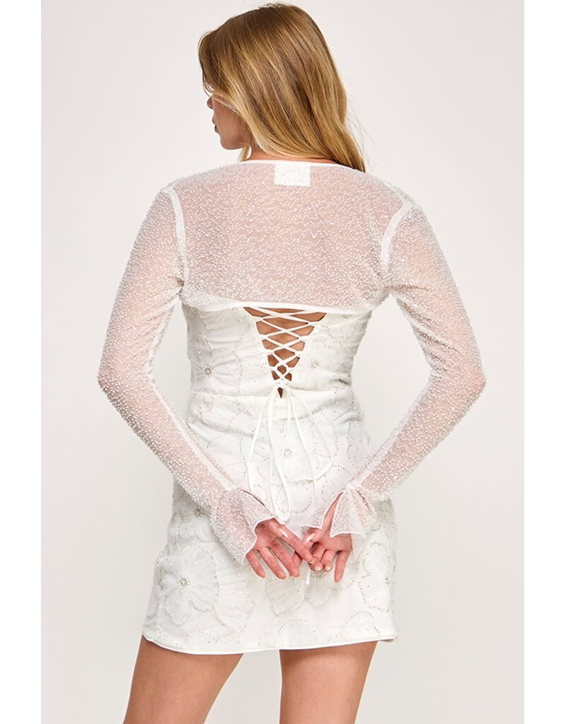 The Vintage Shop Dewdrop Bolero