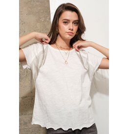 Blue B Fringe With Benefits Tee