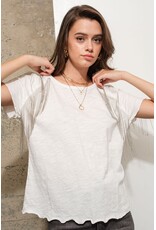 Blue B Fringe With Benefits Tee
