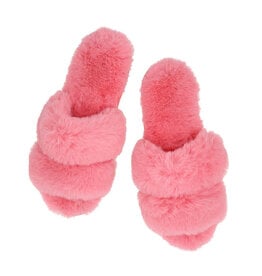 Bella Sleep & Spa Plush Slippers - Double Band