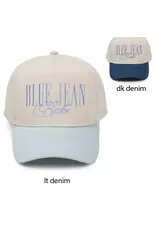 David & Young Blue Jean Babe Cap Light Denim