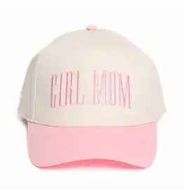 David & Young Girl Mom Two-Tone Cap Pink