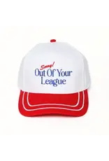 David & Young Out of Your League Cap Red