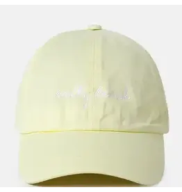 David & Young Salty Beach Pale Yellow Cap