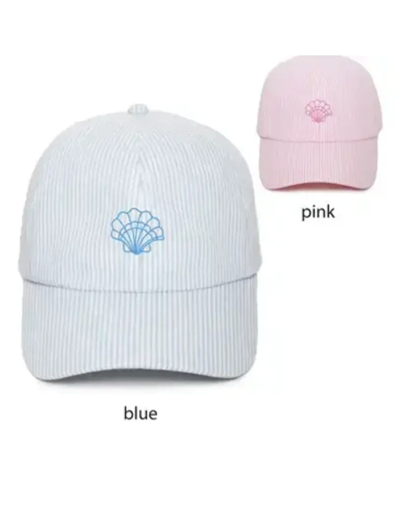 David & Young Sea Shell Striped Cap