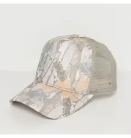 David & Young Woods Tan Camo Meshback Cap