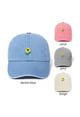 David & Young Daisy Flower Cap - Beige