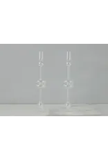 EtuHome Glass Candlestick Large