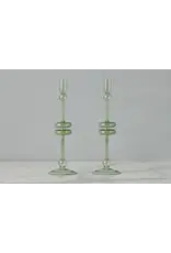EtuHome Glass Candlestick Large
