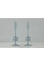 EtuHome Glass Candlestick Medium