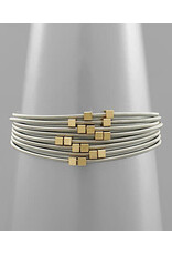 Golden Stella Midnight Block Bracelet