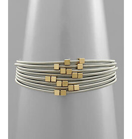 Golden Stella Midnight Block Bracelet