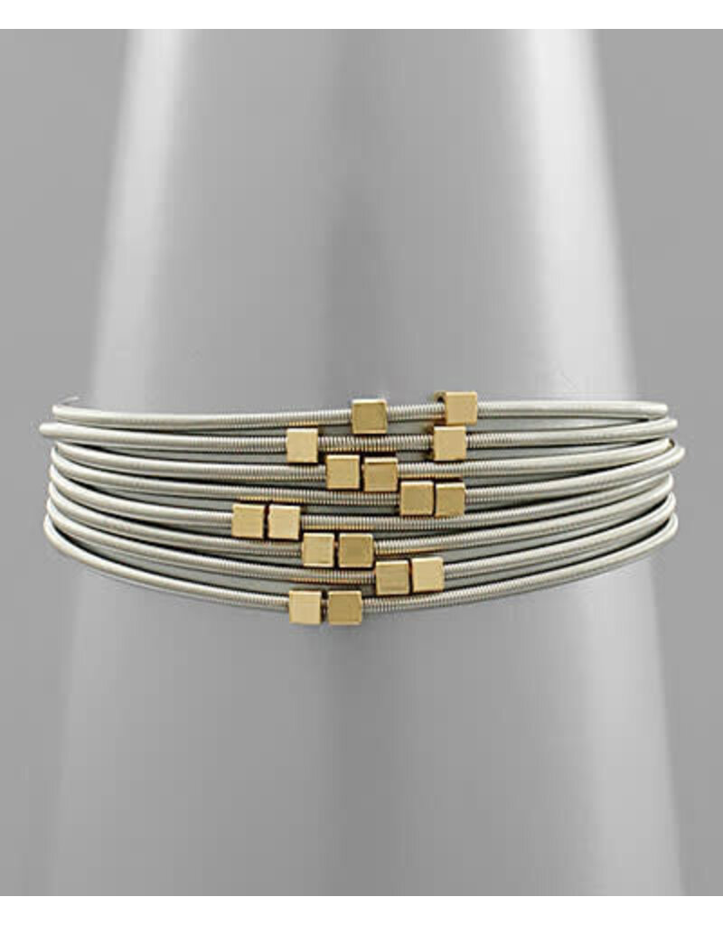 Golden Stella Midnight Block Bracelet
