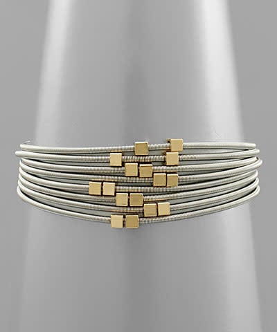 Golden Stella Midnight Block Bracelet