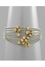 Golden Stella Midnight Star Bracelet