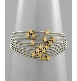 Golden Stella Midnight Star Bracelet