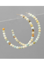 Golden Stella Aurora Beads Earrings