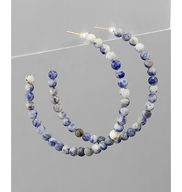 Golden Stella Aurora Beads Earrings