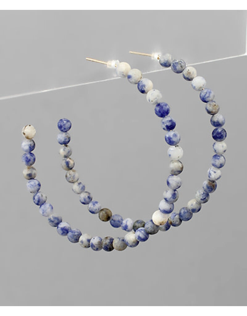 Golden Stella Aurora Beads Earrings