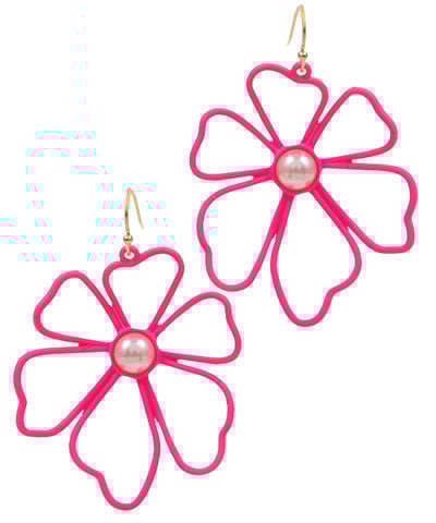 Golden Stella Bloom Pop Earrings