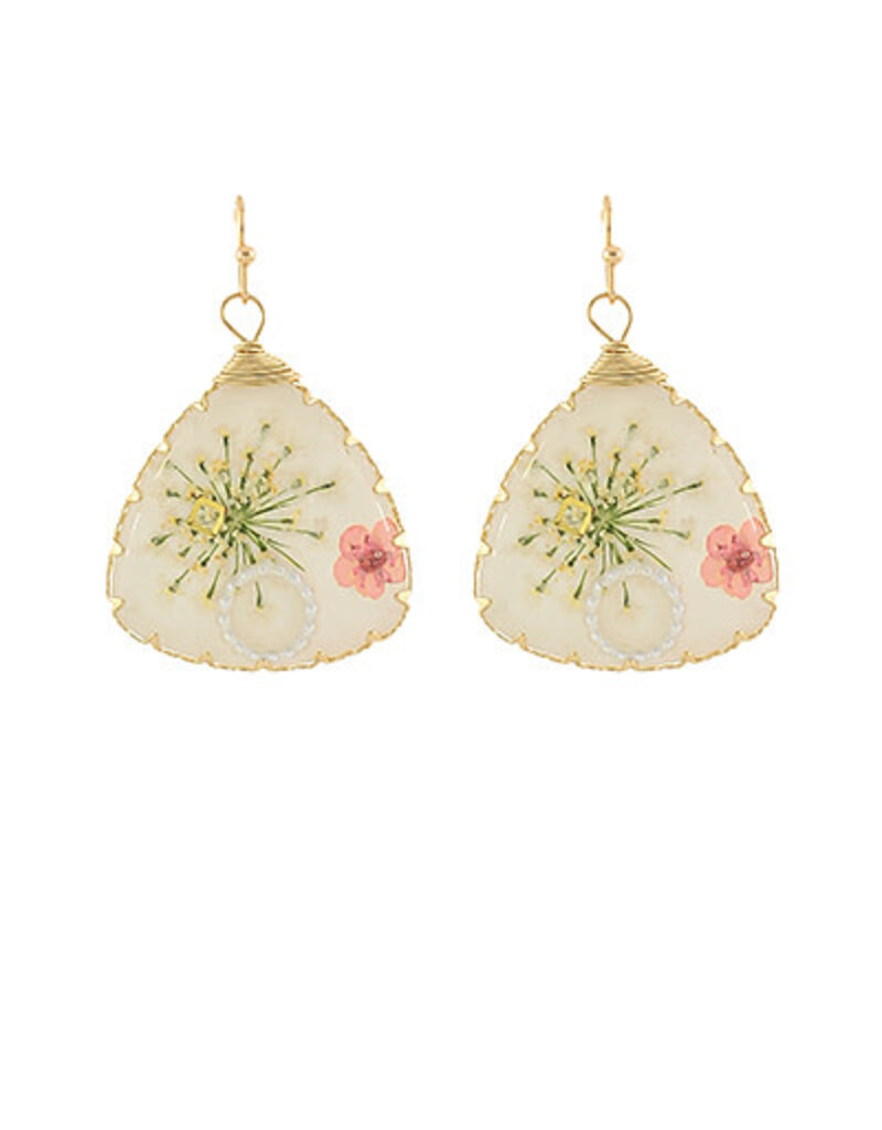 Golden Stella Garden Memory Earrings