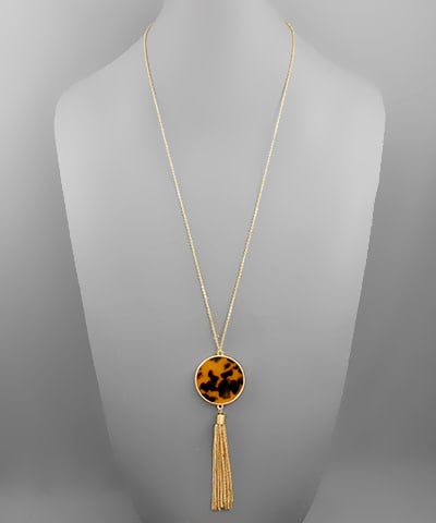 Golden Stella Maple Beam Necklace