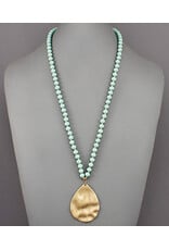 Golden Stella Seafoam Whisper Necklace